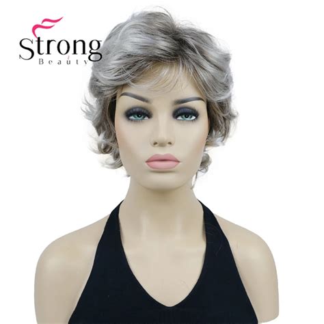 Strongbeauty Peluca Sint Tica De Aspecto Natural Para Mujer Pelo Corto