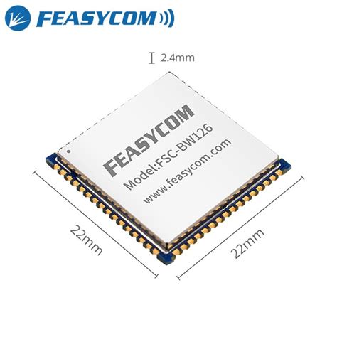 Feasycom Fsc Bw126 Dual Mode Bluetooth 52 And Dual Band Wi Fi 6 Uartpcm Pcie 24g And 5g Rtl8852be