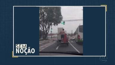 Jornal Liberal Edi O Sem No O V Deo Flagra Homem Viajando De P