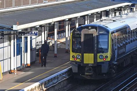 Train Strike May All The Surrey Stations Affected As Swr Warn Only