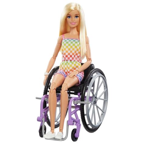 Barbie Doll Barbie With Wheelchair And Ramp Blonde Smyths Toys UK