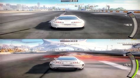 NEED FOR SPEED ProStreet TOYOTA SUPRA DRAG RACE STOCK VS TUNED 1