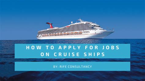 apply  jobs  cruise ships career options eligibility