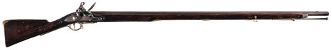 Revolutionary War Loyalist Brown Bess Flintlock Musket Rock Island Auction