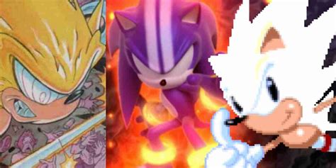 10 Best Alternate Forms Of Sonic The Hedgehog, Ranked