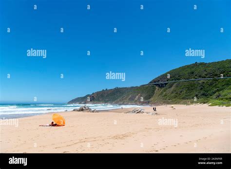 The Beach At Wilderness Garden Route Western Cape South Africa Stock