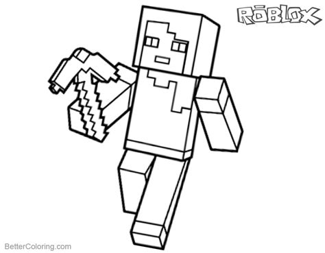 A Printable Roblox Minecraft Monster Coloring Page Monster Coloring Porn Sex Picture