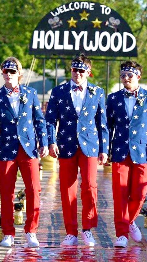 Stars And Stripes Homecoming Outfits For Guys Homecoming Suits For