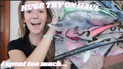 Huge Spring Summer Basics Try On Clothing Haul Pinterest And