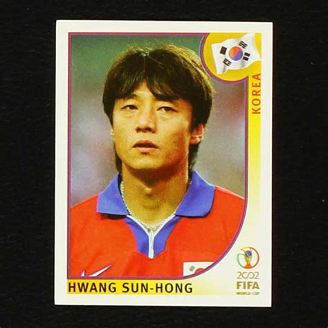 Korea Japan 2002 Nr 257 Panini Sticker Sun Hong Sticker Worldwide