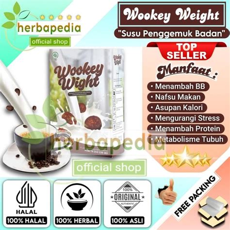 Jual Wookey Weight Susu Penggemuk Badan Wookey Wight Asli Original