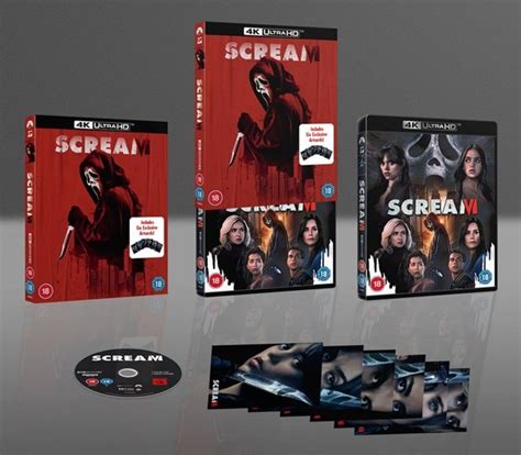 Scream Vi Hmv Exclusive 4k Ultra Hd Blu Ray Free Shipping Over £