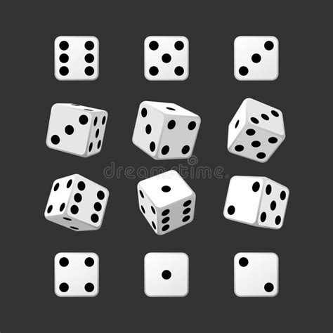 Five Dot Dice White Stock Illustrations 511 Five Dot Dice White Stock