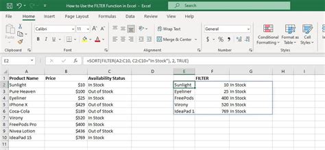 Cara Menggunakan Fungsi Filter Di Excel