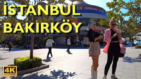 Bak Rk Y Walking Tour K Uhd Fps Istanbul Turkey Youtube