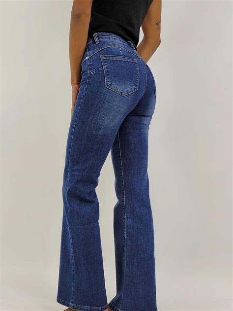 Pantalon Vaquero Campana I2l3360 Banes Moda Tienda Ropa Mujer