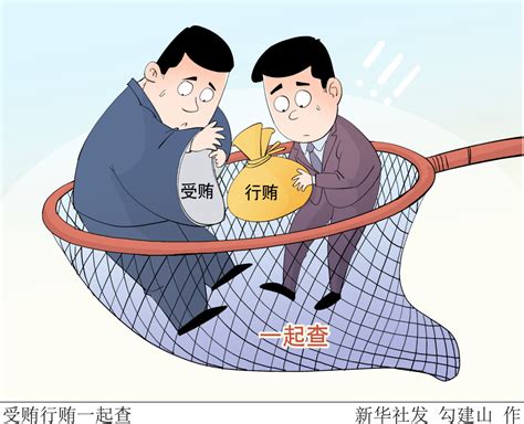 （图表·漫画）【两会·漫话图说】受贿行贿一起查 腾讯新闻