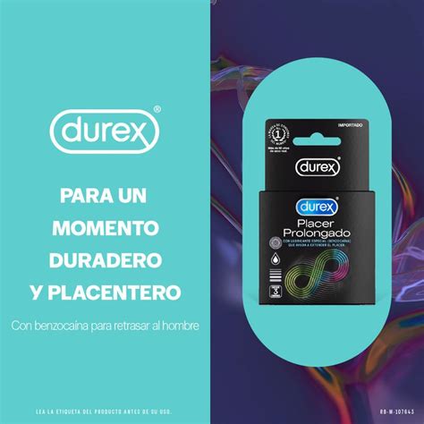 Condon Durex Placer Prolongado Preservativos Farmacia Pasteur