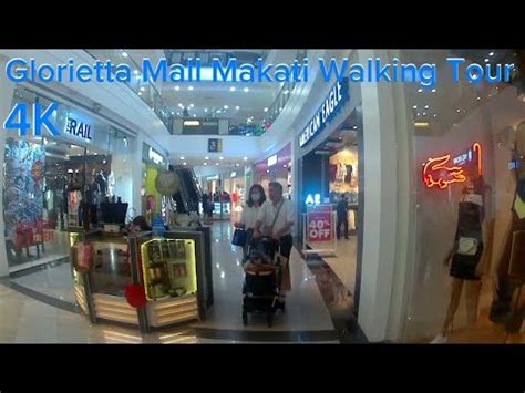 Glorietta Makati Walking Tour K Ayala Center In Makati City Youtube