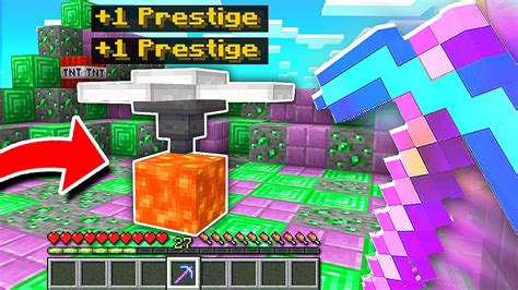 This Is The Fastest Way To Prestige In Minecraft Prison Minecraft