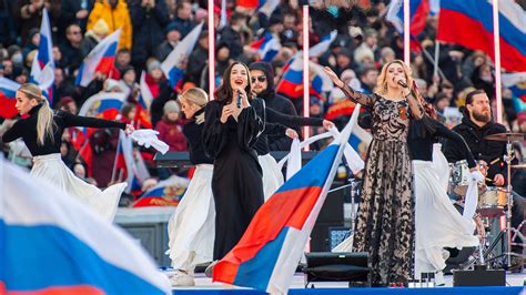 Russia Spends Record Breaking 14m On Pro War Concerts Bbc The