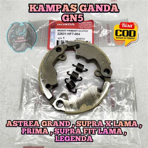 Jual KAMPAS GANDA ASLI ORIGINAL HONDA AHM GN5 UNTUK MOTOR ASTREA GRAND