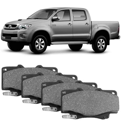 Kit Pastilha Freio Toyota Hilux 2005 A 2009 Dianteira Sumitomo Cobreq