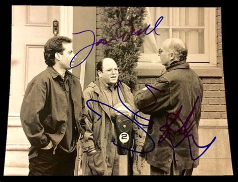 Lot Detail Seinfeld Signed 11 X 14 Photograph W Larry David Jerry Seinfeld And Jason