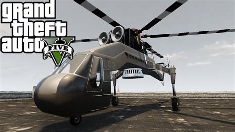 Gta V How To Get Skylift Helicopter In Gta Online Fly Skylift