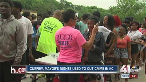 Mayors Night Kicks Off Summer Curfew Youtube