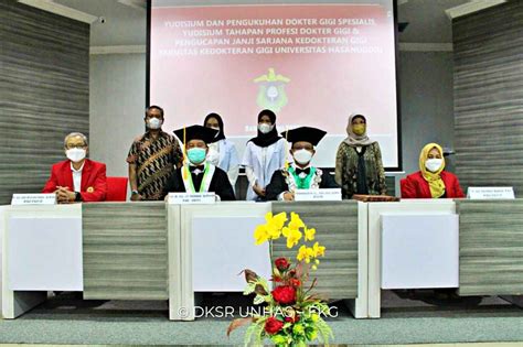 Fakultas Kedokteran Gigi Unhas Gelar Yudisium Periode Juni Hasanuddin