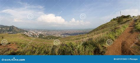 Daylight Panorama Cityscape Of Cali Colombia Stock Image Image Of