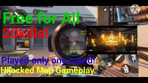 Free For All Hijacked Map Gameplay Kills Played Only One Round