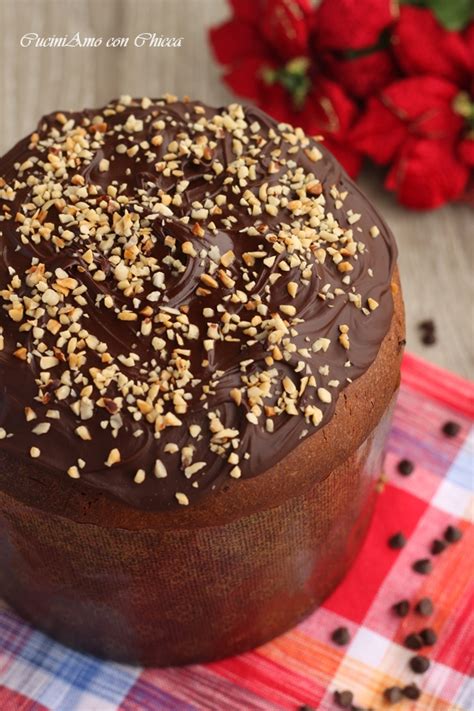 Panettone Con Gocce Di Cioccolata E Nutella