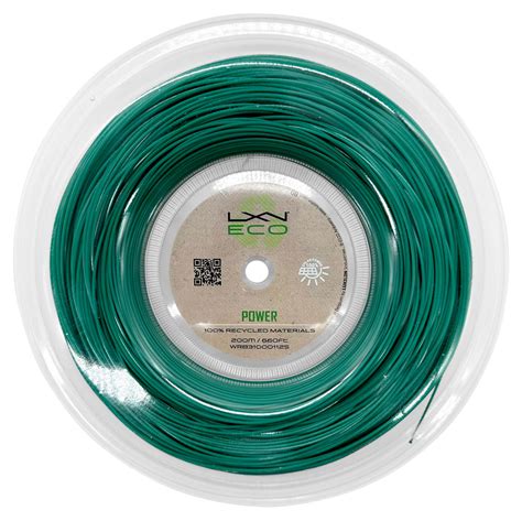 Luxilon Eco Power 16L 1.25mm 200M Reel - Racquet Depot UK