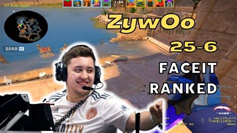 ZywOo 25 6 Anubis FACEIT Ranked Jan 14 2023 CSGO POV YouTube