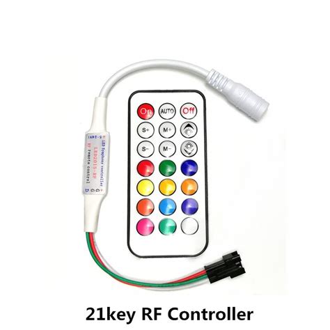 Dc V Droom Kleur Ir Rf Led Pixel Rgb Controller Vicedeal