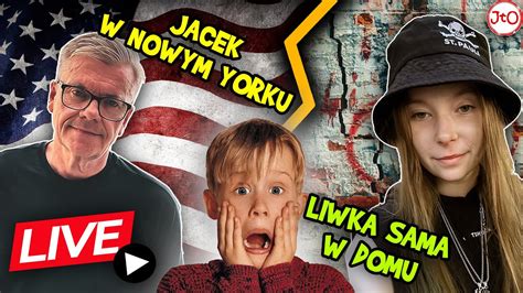 Jacek W Nowym Jorku Liwka Sama W Domu Live Usa Warszawa Youtube