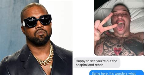 Leaked Text Messages Allegedly Show Pete Davidson Taunting Kanye West Vt