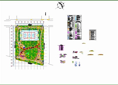 Recreational Park In Autocad Cad Download 731 85 Kb Bibliocad Nbkomputer