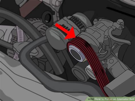 How To Put On An Alternator Belt With Pictures WikiHow