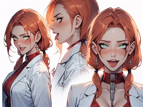 Multiple Views Looking Up At Camera Side View AI Porn