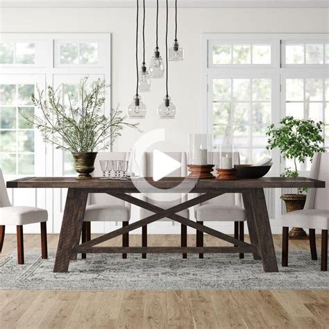 Laurel Foundry Modern Farmhouse Wilburn Extendable Dining Table Birch