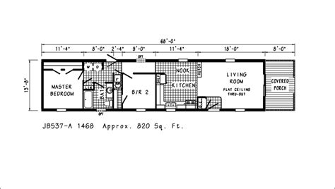 Mobile Home Floor Plans Single Wide | Mobile Homes Ideas