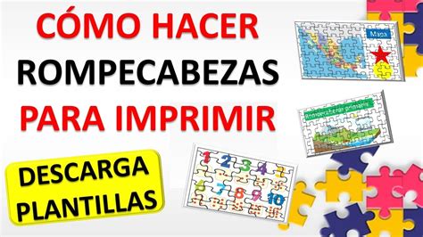 C Mo Hacer Rompecabezas Para Imprimir En Word Y Power Point Descarga