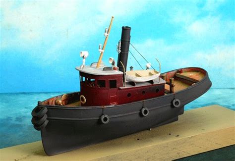 Sea Port Model Works H135 187 53 Harbor Steam Full Hull Tugboat