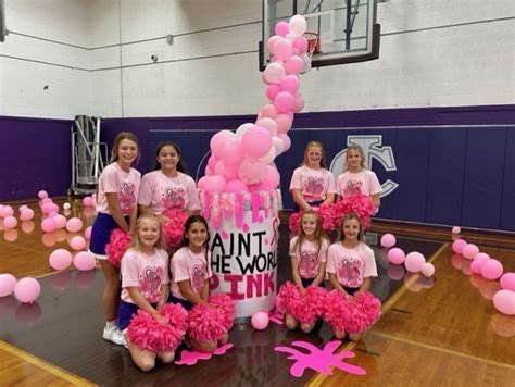 Jr High Pink Out Pep Rally Irion County Isd