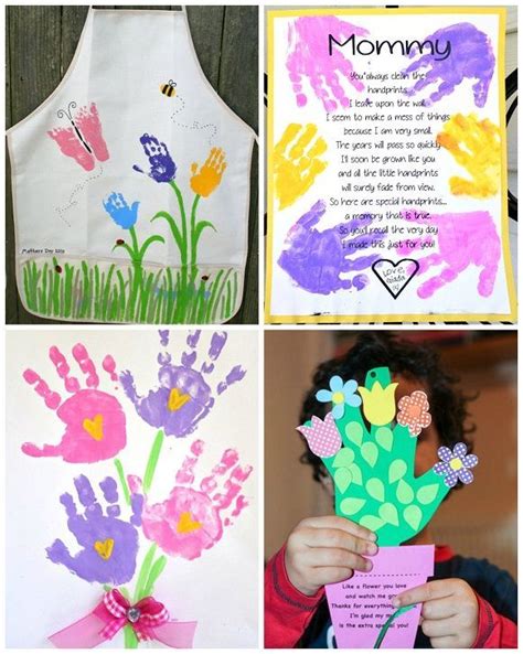 Handprint Crafts And T Ideas For Kids To Make On Mothers Day