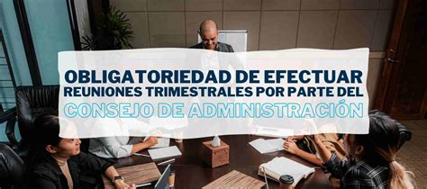 Consejo De Administración Obligaciones En Lsc Iniciativa Fiscal