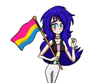 Cadence With Pansexual Flag By Cadence888 On Deviantart